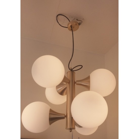 Κρεμαστό φωτιστικό  με οπαλίνα. N.73 Nepal