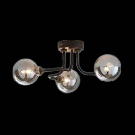 Φωτιστικό γυαλί smoke N.206