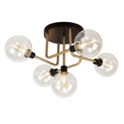 Φωτιστικό μελί γυαλί  Ν.209