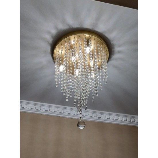 Κρυστάλλινο φωτιστικό Οξυντέ οροφής  Dafni Ν.238