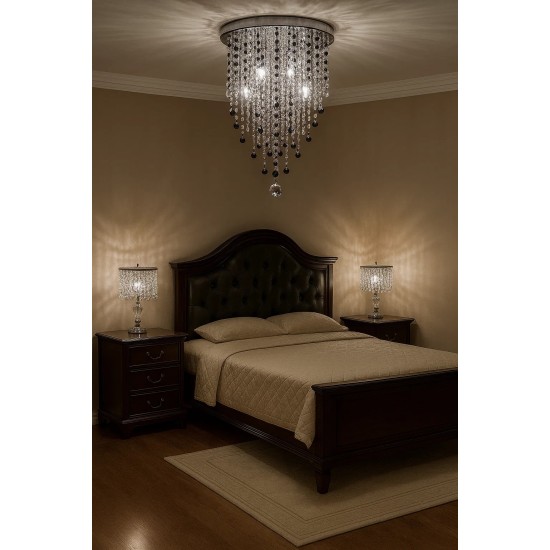 Κρυστάλλινο φωτιστικό Οξυντέ οροφής  Dafni Ν.238