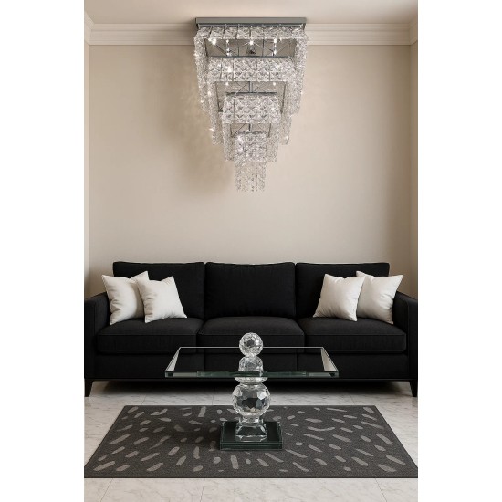 Κρυστάλλινο φωτιστικό οροφής Ν.40 Santorini