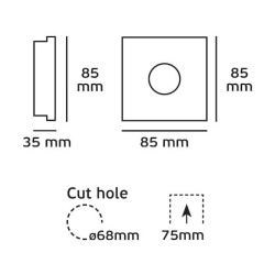 ΣΠΟΤ ΧΩΝΕΥΤΟ ΓΥΑΛΙ N.6100 ΣΠΟΤ ΧΩΝΕΥΤΟ ΓΥΑΛΙ N.6100