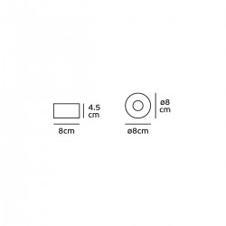 ΣΠΟΤ ΜΕΤΑΛΛΙΚΟ ΜΑΥΡΟ LED N.6101 ΣΠΟΤ ΜΕΤΑΛΛΙΚΟ ΜΑΥΡΟ LED N.6101