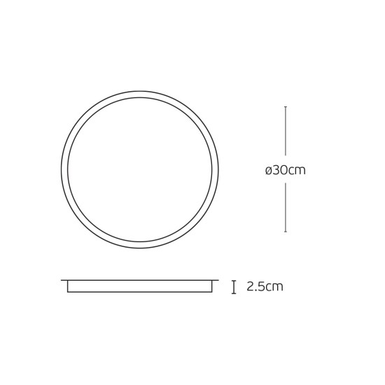 Πλαφονιέρα BDC6202 Πλαφονιέρα BDC6202