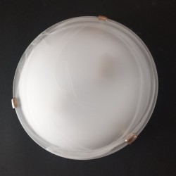 Πλαφονιέρα Μουράνο Ε27 Αλάβαστρο Φ.30cm