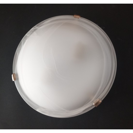 Πλαφονιέρα Μουράνο Ε27 Αλάβαστρο Φ.30cm