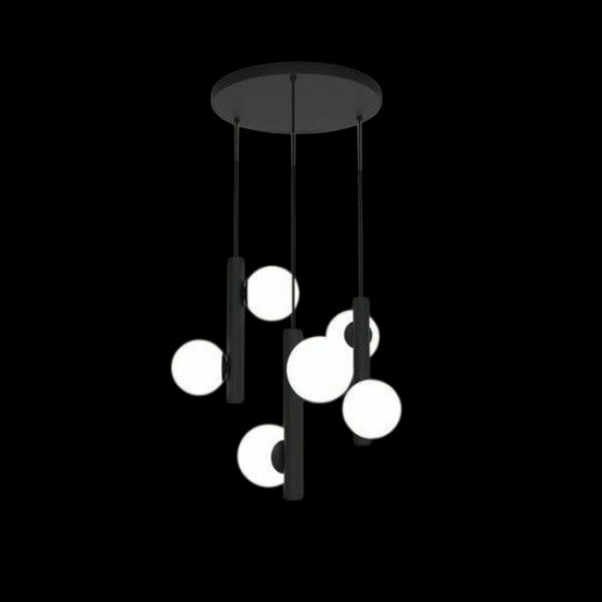 Οροφής φωτιστικό Ν.79 Τοκιο Μαύρο