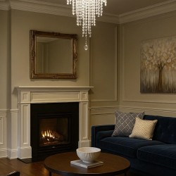 Κρυστάλλινο φωτιστικό οροφής Χρώμιο Ν.84 Venetia Κρυστάλλινο φωτιστικό οροφής Χρώμιο Ν.84 Venetia