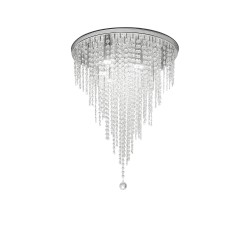 Κρυστάλλινο φωτιστικό οροφής Χρώμιο Ν.84 Venetia
