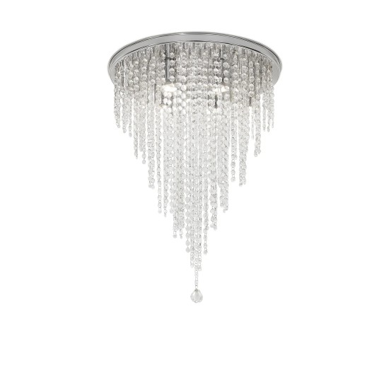 Κρυστάλλινο φωτιστικό οροφής Χρώμιο Ν.84 Venetia