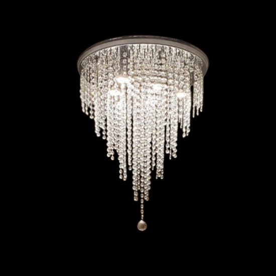 Κρυστάλλινο φωτιστικό οροφής Χρώμιο Ν.84 Venetia