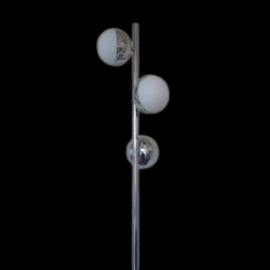 Φωτιστικό δαπέδου Ν.1006  με οπαλίνα.