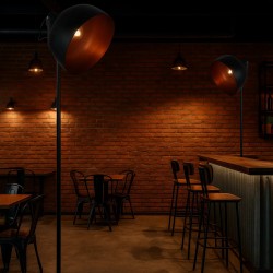 Φωτιστικό δαπέδου Industrial  Ν.1018