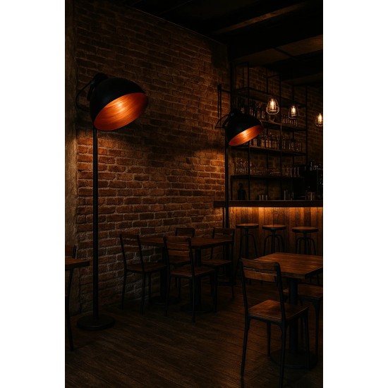 Φωτιστικό δαπέδου Industrial  Ν.1018