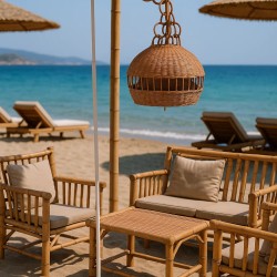 Φωτιστικό Δαπέδου με Καπέλο Ραπλάν BDF1036 Φωτιστικό Δαπέδου με Καπέλο Ραπλάν BDF1036