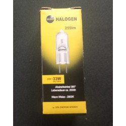 Λάμπα Αλογόνου  G4 ECO  20W=33W  255lm 2800K Θερμό Λευκό