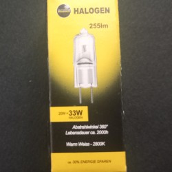 Λάμπα Αλογόνου G4 ECO 20W=33W 255lm 2800K Θερμό Λευκό Λάμπα Αλογόνου G4 ECO 20W=33W 255lm 2800K Θερμό Λευκό