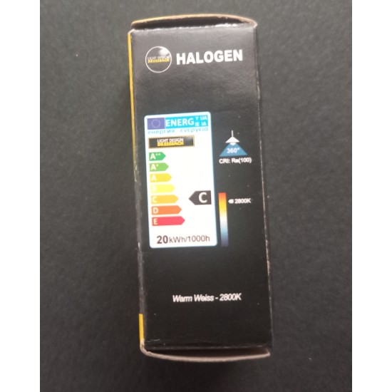 Λάμπα Αλογόνου G4 ECO 20W=33W 255lm 2800K Θερμό Λευκό Λάμπα Αλογόνου G4 ECO 20W=33W 255lm 2800K Θερμό Λευκό