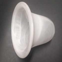 Γυαλί φωτιστικού Ν.507 Ε.14 Αλάβαστρο Λευκό Γυαλί φωτιστικού Ν.507 Ε.14 Αλάβαστρο Λευκό