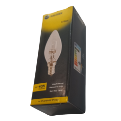 Λάμπα Αλογόνου Ε14 C35 28watt Λάμπα Αλογόνου Ε14 C35 28watt