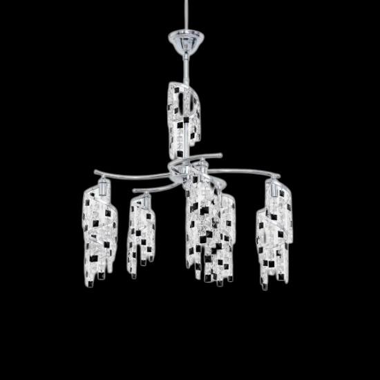 Kρεμαστό Kρυστάλλινο Φωτιστικό N.19 Spartan