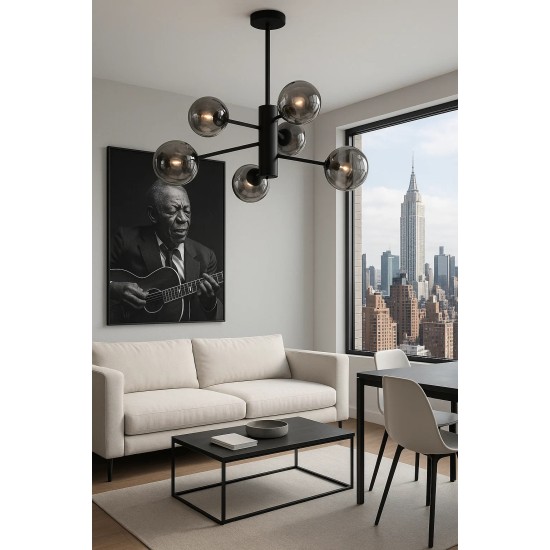 Smoke φωτιστικό  γυαλί Ν.210