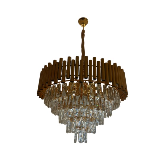 CRYSTAL LIGHT ROMA  ΧΡΥΣΟ 10ΦΩΤΑ Ε14 