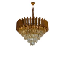 CRYSTAL LIGHT ROMA  ΧΡΥΣΟ 10ΦΩΤΑ Ε14 