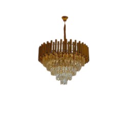 CRYSTAL LIGHT ROMA  ΧΡΥΣΟ 10ΦΩΤΑ Ε14 