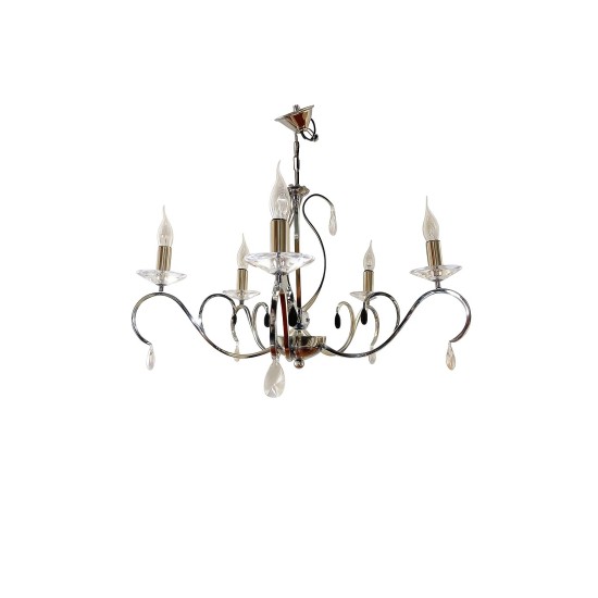 Κρεμαστό Φωτιστικό Κρυστάλλινο N.27 Parga Κρεμαστό Φωτιστικό Κρυστάλλινο N.27 Parga