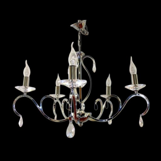 Κρεμαστό Φωτιστικό Κρυστάλλινο N.27 Parga Κρεμαστό Φωτιστικό Κρυστάλλινο N.27 Parga