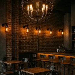 Industrial κρεμαστό φωτιστικό N.68 Posidi