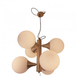 Κρεμαστό φωτιστικό  με οπαλίνα. N.73 Nepal