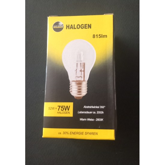 ΛΑΜΠΑ ΑΛΟΓΟΝΟΥ A60 E27 52W =75W E27 ECO