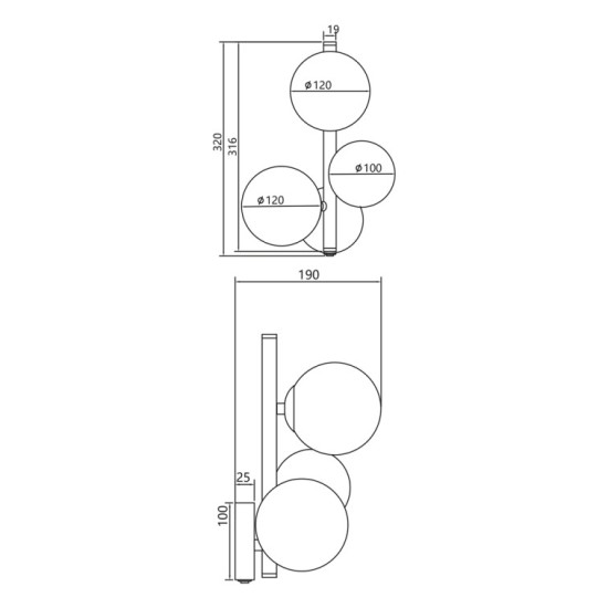 Απλίκα Smoke ML0336