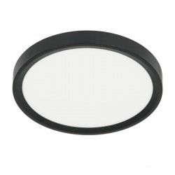 Πλαφονιέρα LED 18W ML0438 ΜΑΥΡΟ