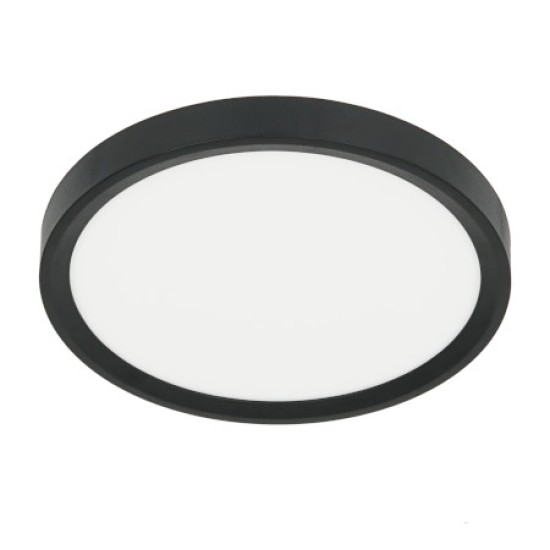 Πλαφονιέρα LED 18W ML0438 ΜΑΥΡΟ Πλαφονιέρα LED 18W ML0438 ΜΑΥΡΟ