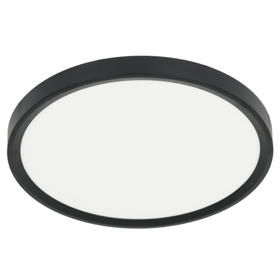 Πλαφονιέρα LED 24W ML0439 ΜΑΥΡΟ