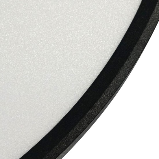 Πλαφονιέρα LED 24W ML0439 ΜΑΥΡΟ