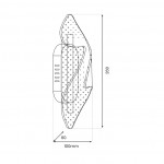 LED ΑΠΛΙΚΑ 8W ML1040