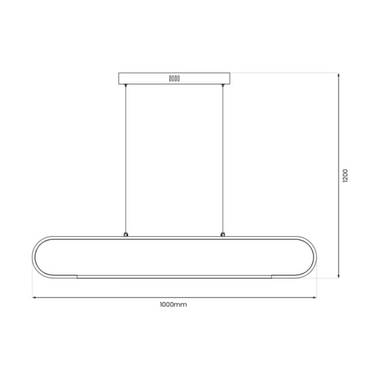 LED ΚΡΕΜΑΣΤΟ ΦΩΤΙΣΤΙΚΟ ΡΑΓΑ 42W ML1046