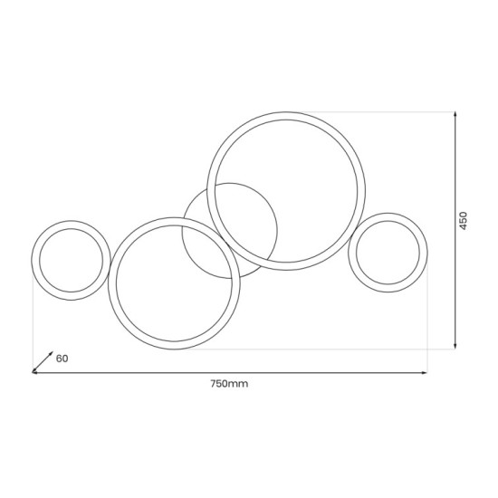 LED ΟΡΟΦΗΣ ΦΩΤΙΣΤΙΚΟ 30W ML1047