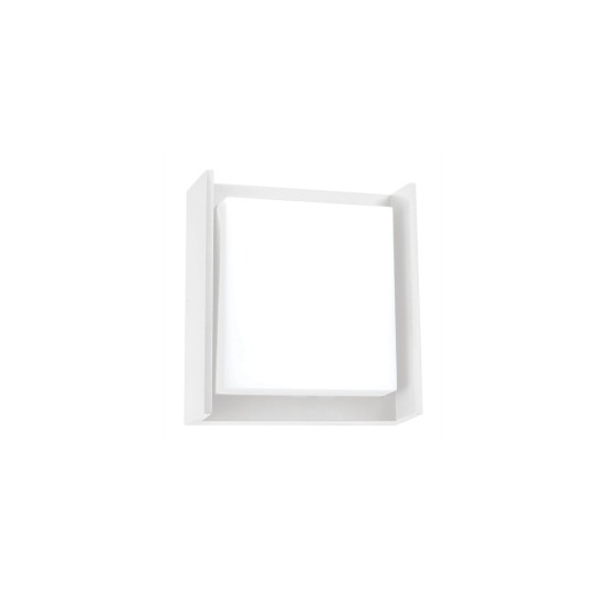 Απλίκα Εξωτερικού Χώρου LED 9W Λευκή IP65 3000K TOD – VK/02263/W/W