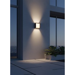 Απλίκα Εξωτερικού Χώρου LED 9W Λευκή IP65 3000K TOD – VK/02263/W/W