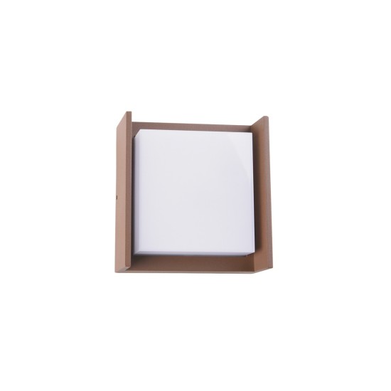 Απλίκα LED Εξωτερικού Χώρου TOD 9W Καφέ IP65 3000K – VK/02263/BR/W