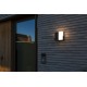 LED Απλίκα Εξωτερικού Χώρου DOMINO 17W 3000K IP65 Σκούρο Γκρι