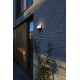LED Απλίκα Εξωτερικού Χώρου DOMINO 17W 3000K IP65 Σκούρο Γκρι