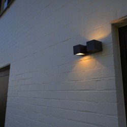LED Απλίκα Εξωτερικού Χώρου FARI 10W 3000K IP54 Σκούρο Γκρι