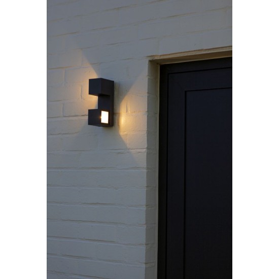 LED Απλίκα Εξωτερικού Χώρου FARI 10W 3000K IP54 Σκούρο Γκρι